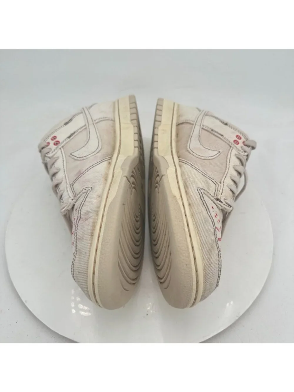 Nike Dunk Low Sashiko Men Size 11 DV0834-100 Denim Orewood Brown White Shoes